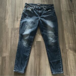 Levi's Denizen Denim Jeans Women's Stretch Mid-Rise Skinny Jeans Blue SEE PICS